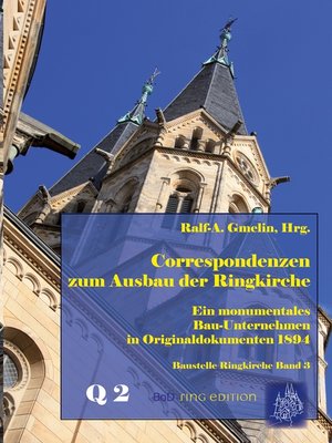 cover image of Correspondenzen zum Ausbau der Ringkirche